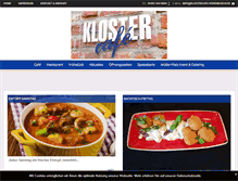 Tablet Screenshot of klostercafe-hohenbusch.de